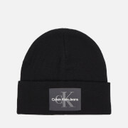 Calvin Klein Jeans Logo-Appliquéd Wool-Blend Beanie