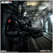 Mezco One:12 Collective G.I. Joe Action Figure - Snake Eyes with Timber