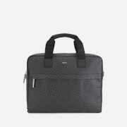 BOSS Byron Faux Leather Slim Briefcase