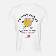 Tommy Jeans Designer Print Recycled Cotton-Jersey T-Shirt