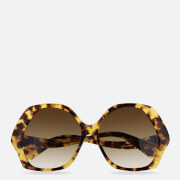 Vivienne Westwood Women's Oversized Acetate Sunglasses - Brown Grad