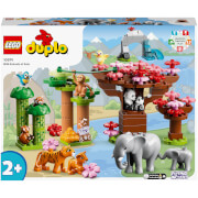 LEGO DUPLO Wild Animals: of Asia Animal Toys with Sound (10974)