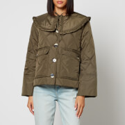 Ganni Quilted Recycled Shell Jacket