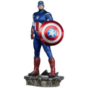 Iron Studios Marvel Avengers The Infinity Saga 1/10 BDS Art Scale Figure Captain America Battle of NY