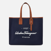 Salvatore Ferragamo 1927 Canvas Tote Bag