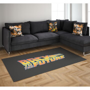 Back To The Future BTTF Logo Woven Rug