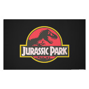 Jurassic Park Logo Woven Rug