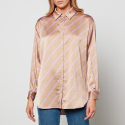 CRAS Women's Rowcras Shirt - Mono Stripe Brown