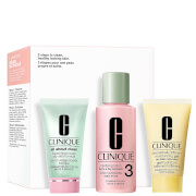 Clinique 3 Step Skin Type 3 Mini Kit (Worth AED231)