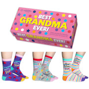 Socks Gift Box - Best Grandma Ever!