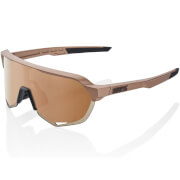100% S2 Sunglasses with HiPER Copper Mirror Lens - Matt Copper Chromium