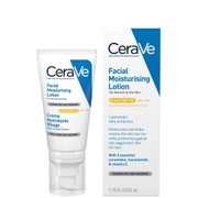 Loção Hidratante Facial AM SPF50 da CeraVe para Pele Normal a Seca 52ml