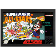 Super Mario All-Stars Framed Art Print