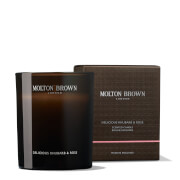 Molton Brown Delicious Rhubarb and Rose Signature Scented Single Wick Candle 190g