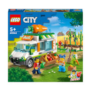 LEGO City: Farmers Market Van Food Truck, Farm Toy Set (60345)