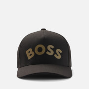 BOSS Curved Logo Canvas Cap