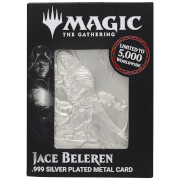 Fanattik Magic the Gathering Limited Edition .999 Silver Plated Jace Beleren Metal Collectible
