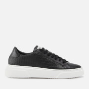 Valentino Shoes Stan Logo-Jacquard Leather Trainers