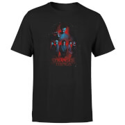 Stranger Things Characters Composition Unisex T-Shirt - Black
