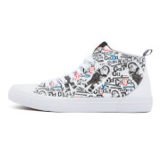 Akedo x Chucky Ransom White Signature High Top