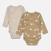 Liewood Baby Hali Two-Pack Cotton-Blend Babygrow