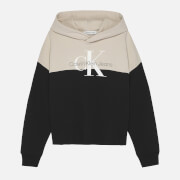 Calvin Klein Girls' Logo-Print Cotton-Jersey Hoodie