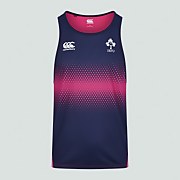 MENS IRELAND POLY TRAINING SINGLET PURPLE