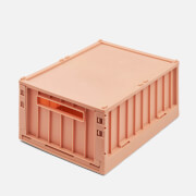Liewood Weston Storage Box with Lid - Medium - Tuscany Rose (2 Pack)