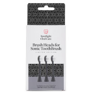Spotlight Oral Care Sonic Head Replacements - Graphite Grey
