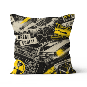 Back To The Future 1.21 Gigawatts Square Cushion