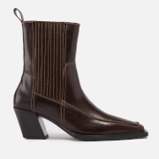 Vagabond Alina Heeled Western-Style Leather Boots