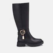 Coach James Leather Knee-High Boots