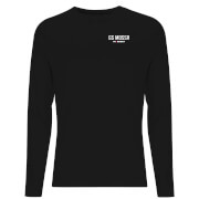 PBK GS Mossa Meet Ride Feel Good Techno Men's Long Sleeve T-Shirt - Black