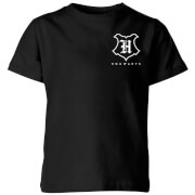 Harry Potter Ombré Hogwarts Sigil Kids' T-Shirt - Black