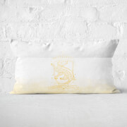 Harry Potter Ombré Hufflepuff Badger Rectangular Cushion