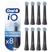 Oral-B iO Ultimate Clean Opzetborstels Zwart, 8 Stuks
