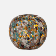Bloomingville Vidia Glass Votive - Orange