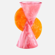 Jonathan Adler Mustique Cone Vase - Pink/Orange