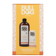 Bulldog Skincare for Men New Lemon and Bergamot Body Care Duo