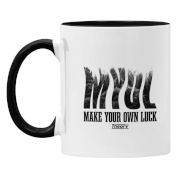 PBK Make Your Own Luck Mug - Black