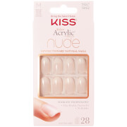 Kiss Salon Acrylic Nude Nails (olika nyanser) – Shade:Nr.f7e7de||Graceful