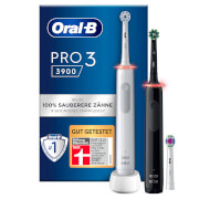 Oral-B Pro 3 - 3900 - Elektrische Tandenborstel Duo-pak Zwart & Wit