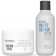 Goldwell and KMS Dry Hair Treatment Bundle (Worth £38.65)