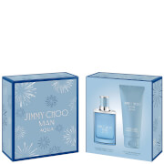 Jimmy Choo Man Aqua Eau De Toilette and Shower Gel Set