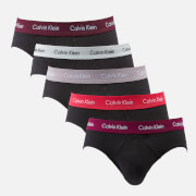 Calvin Klein Five-Pack Stretch-Cotton Briefs