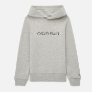 Calvin Klein Kids' Institutional Logo-Printed Cotton Hoodie