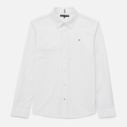 Tommy Hilfiger Boys' Logo-Detailed Cotton-Blend Shirt