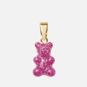 Crystal Haze Nostalgia Bear Gold-Plated and Resin Pendant