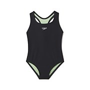 Solid Racerback One Piece - Black | Size 6