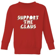 Support The Claus Kids' Sweatshirt - Red